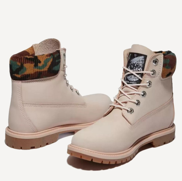 Ботинки 6 INCH HERITAGE BOOT CUPSOLE WP (RU 37.5 US 7.5; lt pnk nub w camo)